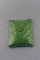 Punga praf luciu (glitter) culoare verde